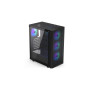 Case, ENDORFY, Ventum 200 ARGB, MidiTower, Case product features Transparent panel, Not included, ATX, MicroATX, MiniITX, Colour Black, EY2A014