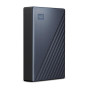 External HDD, WESTERN DIGITAL, My Passport Ultra, 4TB, USB 3.0, Colour Blue, WDBFTM0040BBL-WESN