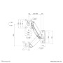 MONITOR ACC WALL MOUNT/17-32 WL70-440BL11 NEOMOUNTS