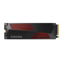 SSD, SAMSUNG, 990 PRO with Heatsink, 2TB, M.2, PCIE, NVMe, MLC, Write speed 6900 MBytes/sec, Read speed 7450 MBytes/sec, 2.3mm, TBW 1200 TB, MTBF 1500000 hours, MZ-V9P2T0GW