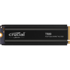 SSD, CRUCIAL, T500, 4TB, M.2, PCIe Gen4, NVMe, 3D NAND, Write speed 6900 MBytes/sec, Read speed 7000 MBytes/sec, TBW 2400 TB, CT4000T500SSD5