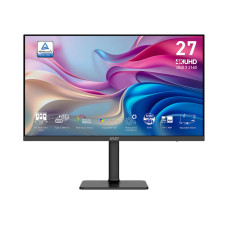 LCD Monitor, MSI, MODERN MD272UPHG, 27, Business/4K, Matte, Panel IPS, 3840x2160, 16:9, 60Hz, 4 ms, Speakers, Colour Black, MODERNMD272UPHG