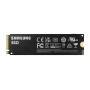 SSD, SAMSUNG, 990 PRO, 4TB, M.2, PCIe Gen4, NVMe, TLC, Write speed 6900 MBytes/sec, Read speed 7450 MBytes/sec, 2.3mm, TBW 2400 TB, MTBF 1500000 hours, MZ-V9P4T0BW