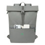 NB BACKPACK ROLLTOP 15L 15.6/5567 GREY RIVACASE