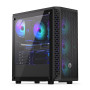 Case, ENDORFY, Signum 300 ARGB, MidiTower, Case product features Transparent panel, Not included, ATX, MicroATX, MiniITX, Colour Black, EY2A006