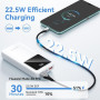 POWER BANK USB 20000MAH 22.5W/BLACK FHLB0 VENTION