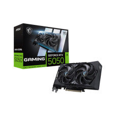 Graphics Card, MSI, NVIDIA GeForce RTX 5050, 8 GB, GDDR6, 128 bit, PCIE 5.0 16x, Dual Slot Fansink, RTX50508GGAMINGOC