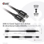 CABLE USB-C TO USB-C 5M/M/M CAC-1535 CLUB3D