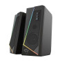 Speaker, TRUST, GXT 609 Zoxa RGB Illuminated Speaker Set, 1xUSB 2.0, Black, 24070