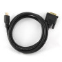 CABLE HDMI TO DVI 0.5M/CC-HDMI-DVI-0.5M GEMBIRD