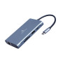 I/O ADAPTER USB-C TO HDMI/USB3/7IN1 A-CM-COMBO7-01 GEMBIRD