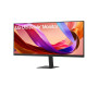 LCD Monitor, LG, 34 , 2560 x 1080 pixels, WFHD, Native aspect ratio 21:9, LED, Flat, 34U511A-B