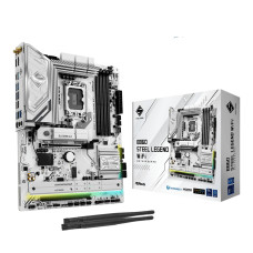 Mainboard, ASROCK, Intel B860 Express, LGA1851, ATX, Memory DDR5, Memory slots 4, 1xPCI-Express 4.0 16x, 1xPCI-Express 5.0 16x, 1xM.2, 1xHDMI, 1xDisplayPort, 1xAudio-Out, 1xMicrophone, 3xUSB 2.0, 6xUSB 3.2, 1xUSB-C w/Thunderbolt, 1xOptical S/PDIF, 1xRJ45,