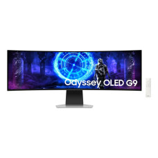 Monitor, SAMSUNG, 49, Gaming/Curved, 5120x1440, 32:9, 0.03 ms, Speakers, Height adjustable, Tilt, Colour Silver, LS49DG950SUXEN