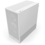 Case, NZXT, H5 FLOW RGB 2024, MidiTower, Case product features Transparent panel, Not included, ATX, EATX, MicroATX, MiniITX, Colour White, CC-H52FW-R1