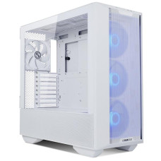 Case, LIAN LI, LANCOOL III, MidiTower, Case product features Transparent panel, ATX, EATX, MicroATX, MiniITX, Colour White, G99.LAN3RW.00