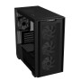 Case, ASUS, A21 PLUS, MidiTower, Case product features Transparent panel, Not included, MicroATX, MiniITX, Colour Black, A21PLUSTGARGBBLACK