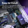 SSD, CRUCIAL, P310, 500GB, M.2, NVMe, 3D NAND, Write speed 3500 MBytes/sec, Read speed 6600 MBytes/sec, TBW 110 TB, CT500P310SSD8