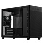 Case, ASUS, Prime AP201 Tempered Glass, Micro, Not included, MicroATX, MiniITX, Colour Black, PRIMEAP201TG