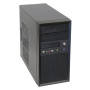 Case, CHIEFTEC, MiniTower, MicroATX, Colour Black, CT-01B-OP