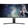 LCD Monitor, DAHUA, 34 , 3440 x 1440 pixels, UltraWide Quad HD, Native aspect ratio 21:9, LCD, Curved, DHI-LM34-E330CA