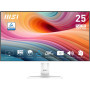 LCD Monitor, MSI, PRO MP251W E2, 24.5, Business, Panel IPS, 1920x1080, 16:9, 120 Hz, 1 ms, Speakers, Colour White, PROMP251WE2