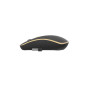 MOUSE USB OPTICAL WRL BLACK/GOLD MUSW-4B-06-BG GEMBIRD