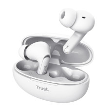 HEADSET EARBUDS YAVI BT ENC/WHITE 25172 TRUST