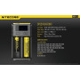 BATTERY CHARGER 2-SLOT/INTELLICHARGER NEW I2 NITECORE