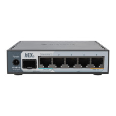 Switch, MIKROTIK, E60iUGS, PoE ports 1, 18 Watts, E60IUGS