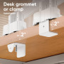 MONITOR ACC DESK MOUNT/13-32 BLK/WHT G160-BW ONKRON