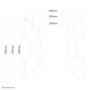 TV SET ACC VESA ADAPTER PLATE/27-60 FPMA-VESA440 NEOMOUNTS