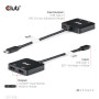 I/O HUB USB-C TO HDMI 2PORT/MST CSV-1558 CLUB3D