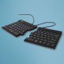 KEYBOARD SPLIT BREAK V2 ENG/BLACK RGOSP-USWIBL R-GO TOOLS