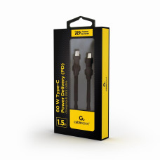 CABLE USB-C PD 1.5M/CC-USB2-CMCM60-1.5M GEMBIRD CABLE USB-C PD 1.5M/CC-USB2-CMCM60-1.5M GEMBIRD
