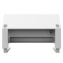 POWER EXT. DESK TYPE F AMPRA/WHITE 100137173 FELLOWES