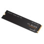 SSD, WESTERN DIGITAL, Black SN850X, 2TB, M.2, PCIE, NVMe, Write speed 6600 MBytes/sec, Read speed 7300 MBytes/sec, 2.38mm, TBW 1200 TB, WDS200T2X0E