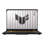 Notebook, ASUS, TUF, FX608JHI-QT325W, CPU Intel® CoreT i5, i5-14450HX, 16 , 2560 x 1600 pixels, RAM 16 GB, DDR5-SDRAM, SSD 512 GB, Discrete graphics NVIDIA® GeForce RTXT 5050, 8 GB, On-board graphics Yes, Numeric keypad Yes, OS installed Windows 11 Home, 
