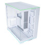 Case, LIAN LI, O11 DYNAMIC EVO RGB, Tower, Case product features Transparent panel, ATX, EATX, MicroATX, MiniITX, Colour White, G99.O11DERGBW.00