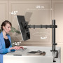 MONITOR ACC DESK MOUNT/13-34 BLACK D121E-B ONKRON