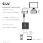 VIDEO SWITCH USB-C 2PORT/CSV-2511 CLUB3D
