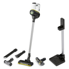 Vacuum Cleaner, KARCHER, Battery-power vacuum cleaner VC 6 Cordless ourFamily Extra, Upright/Cordless/Car cleaning/Rechargeable/For carpets, Capacity 0.8 l, Noise 78 dB, White, Weight 2.6 kg, 1.198-674.0