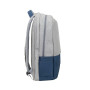 NB BACKPACK ANTI-THEFT 17.3/7567 GREY/DARK BLUE RIVACASE