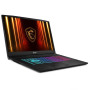Notebook, MSI, Katana 17 HX B14WFK, CPU Core i7, i7-14650HX, 2200 MHz, 17.3, 1920x1080, RAM 16GB, DDR5, 5600 MHz, SSD 1TB, NVIDIA GeForce RTX 5060, 8GB, ENG, Black, 2.7 kg, KATANA17HXB14WFK-212NL