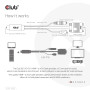 CABLE HDMI TO VGA 2M/M/M CAC-1712 CLUB3D