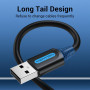 CABLE USB2.0 MALE TO MALE/1.5M BLACK COJBG VENTION