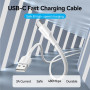CABLE USB-C TO USB2.0/2M WHITE CTHWH VENTION