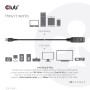 CABLE USB3.2 TO USB3.2 5M/M/F CAC-1404 CLUB3D