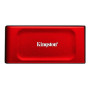 External SSD, KINGSTON, XS1000, 2TB, USB 3.2, Write speed 1000 MBytes/sec, Read speed 1050 MBytes/sec, SXS1000R/2000G