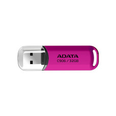 MEMORY DRIVE FLASH USB2 32GB/PINK AC906-32G-RPP ADATA MEMORY DRIVE FLASH USB2 32GB/PINK AC906-32G-RPP ADATA